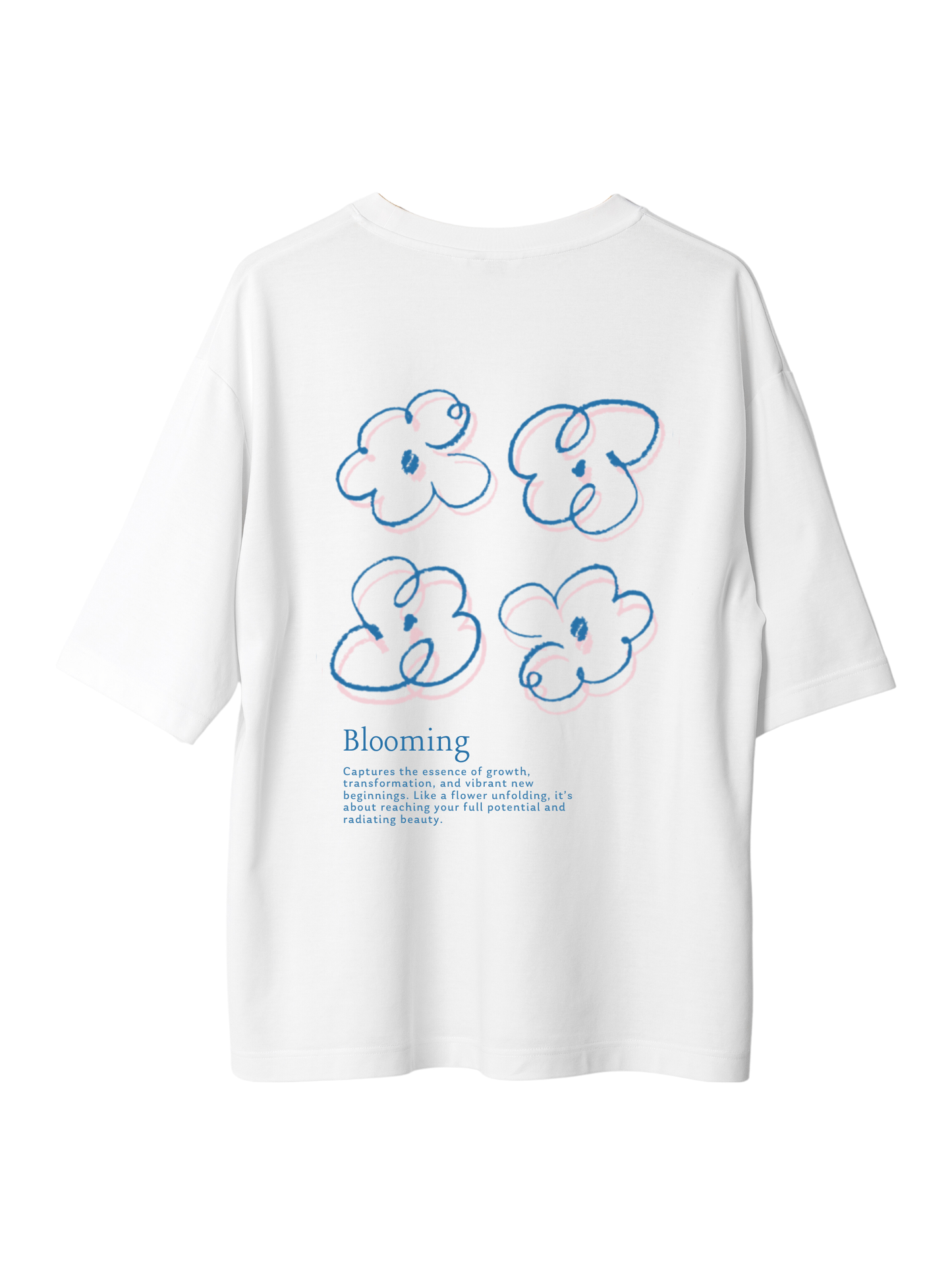 Blooming T-Shirt - Blanco