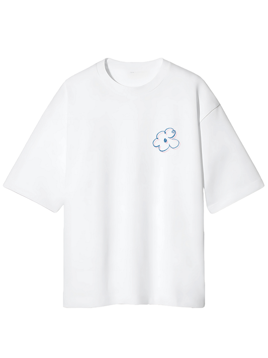 Blooming T-Shirt - Blanco