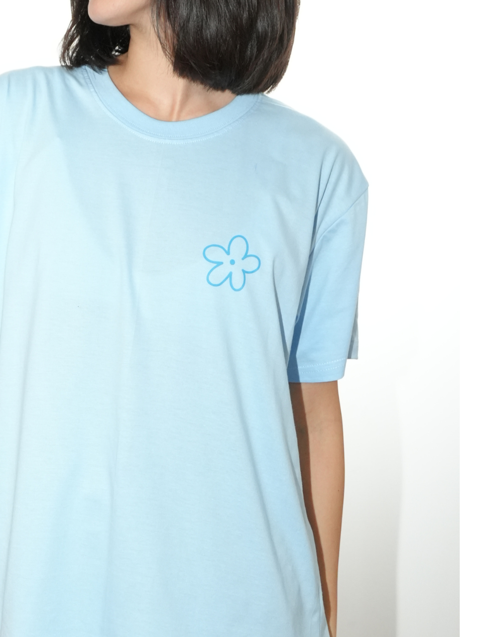 Bloom Tshirt - Celeste