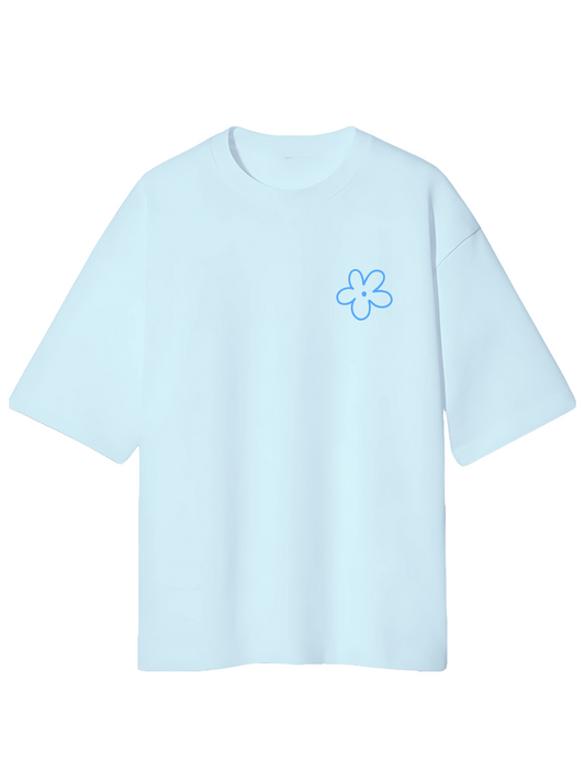 Bloom Tshirt - Celeste