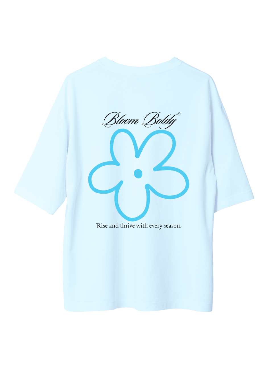 Bloom Tshirt - Celeste