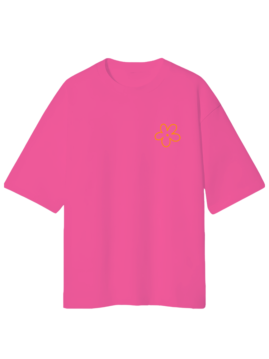 Bloom Tshirt - Fucsia